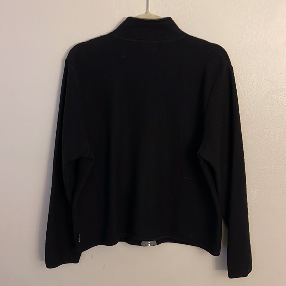 Vintage Woolrich 100% wool blazer zippered pockets black - Picture 11 of 12